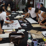 祁东、常宁举行书画创作交流活动