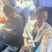 洪桥街道开展无偿献血活动