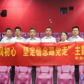 祁东惠丰村镇银行开展主题党日观影活动，传承精神守初心