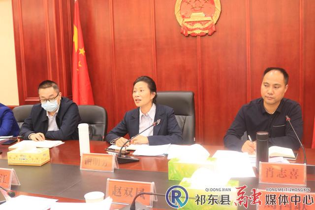 谢明芳来祁调研基本医疗服务建设情况