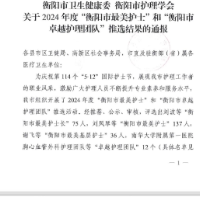 我县13名护理工作者受到市表彰