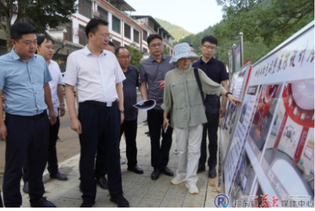 雷华调研四明山国家森林公园4A景区创建工作