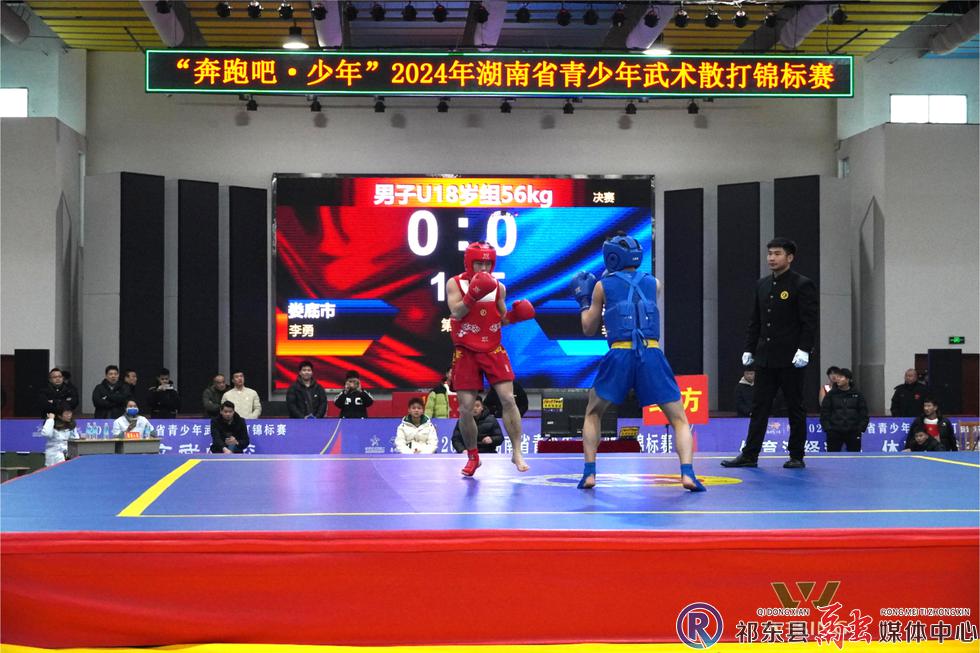 全省青少年武术散打锦标赛在我县圆满落幕