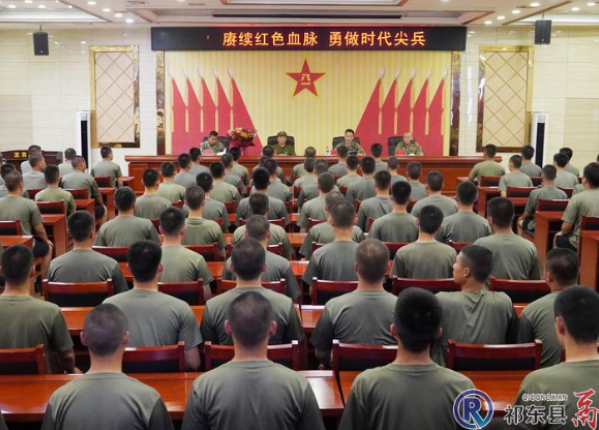 祁东：开展役前教育 参战老兵讲红色故事