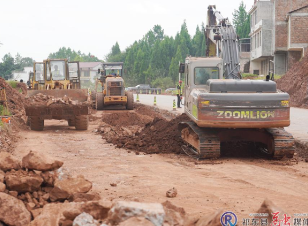 G234祁东洪桥至归阳公路工程+湘江引水工程有望实现年底通车