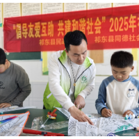 县民政局开展“倡导友爱互助 共建和谐社会”宣传活动