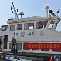 县水运事务中心联合多部门开展汛前巡航