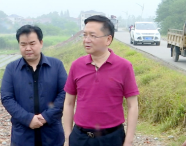 桃源县14个乡镇（街道）遭遇冰雹袭击 周代惠现场勘灾