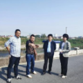 钟黎检查县城黄花井新桥机埠及第一污水处理厂环境治理情况