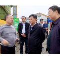 省农业农村厅领导来桃调研