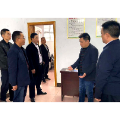 常德市农机事务中心督导我县平安农机创建工作