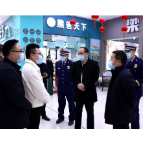 马吉云督导检查节前消防安全及疫情防控工作