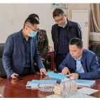 县领导来陬市镇督导重点工作