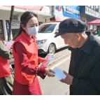 九溪镇： “戴口罩”文明劝导，“志愿红”齐心战疫