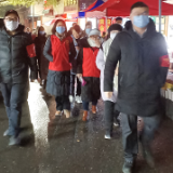 县农经站开展联点社区“敲门行动”及慰问走访