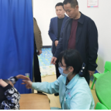 泸溪县残联赴吉首看望儿童康复机构在训残疾儿童