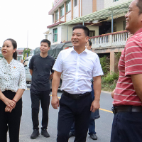 彭武学到乡镇开展巡田巡林巡河并督导安全生产工作