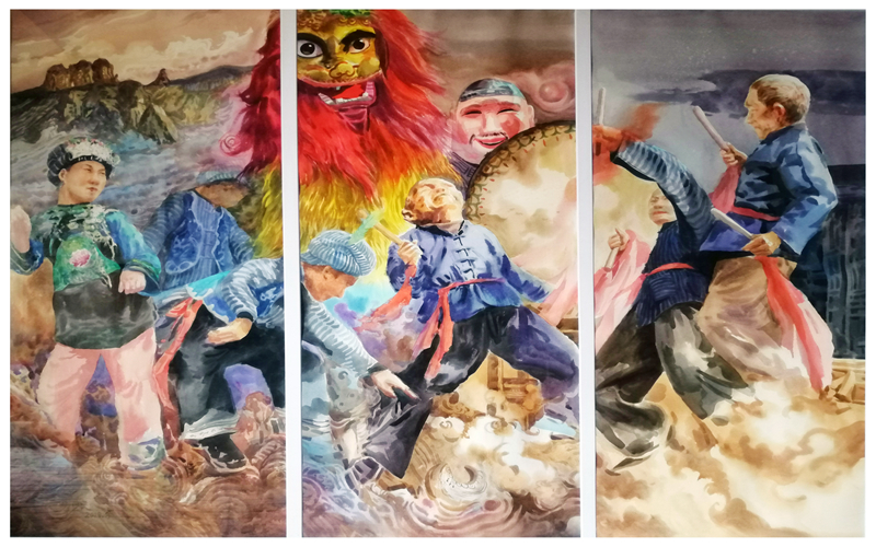 张庭群《喜庆建党百年》100x150cm_副本.jpg