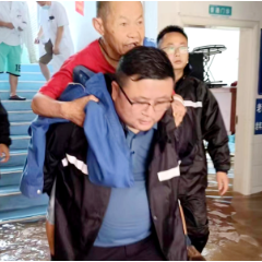 洗溪镇：齐心协力战汛情  万众一心保家园
