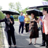 州政协副主席邓建英一行到泸溪县调研“智慧旅游”建设和文化旅游产业发展工作