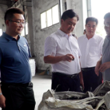 州政府金融办来我县调研拟上市企业