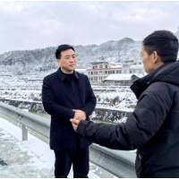 县委书记彭武学带队开展应对低温雨雪冰冻天气工作