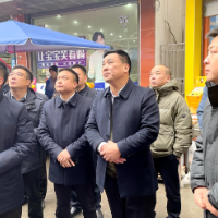 县委书记彭武学带队开展春节前大检查   