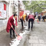 雪后护民生丨泸溪县总工会开展扫雪除冰志愿服务活动