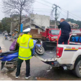 泸溪交警打响虎年“摩电”整治第一枪