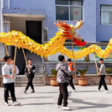 舞龙文化进校园 课后服务添活力