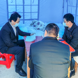 胡成平到石榴坪乡指导疫情防控，调研乡村振兴工作