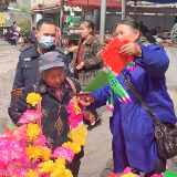 合水镇：筑牢防疫安全线 文明祭扫寄哀思