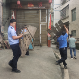 文明创建在行动丨小章乡重拳出击整治出店经营等交通秩序乱象
