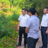 邓建军到解放岩乡调度指导抗旱救灾和森林防火工作