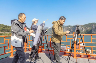 组图丨“浔秘泸溪”美术采风 绘就千年文脉长卷
