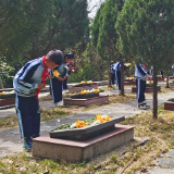 泸溪县白沙小学：清明祭扫传承红色基因 多元活动赓续英烈精神