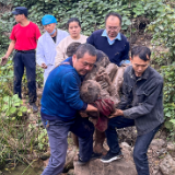 耄耋老人深陷泥坑获救 家属真诚致谢泸溪公安