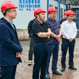 陈明灯调研重点项目建设和重点企业生产经营情况