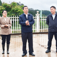符家波调研指导地灾防治工作