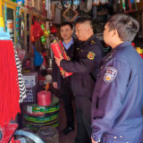 洗溪镇开展消防安全检查与宣传活动 筑牢社区商户安全防线