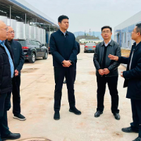 贺立调研工业经济运行情况