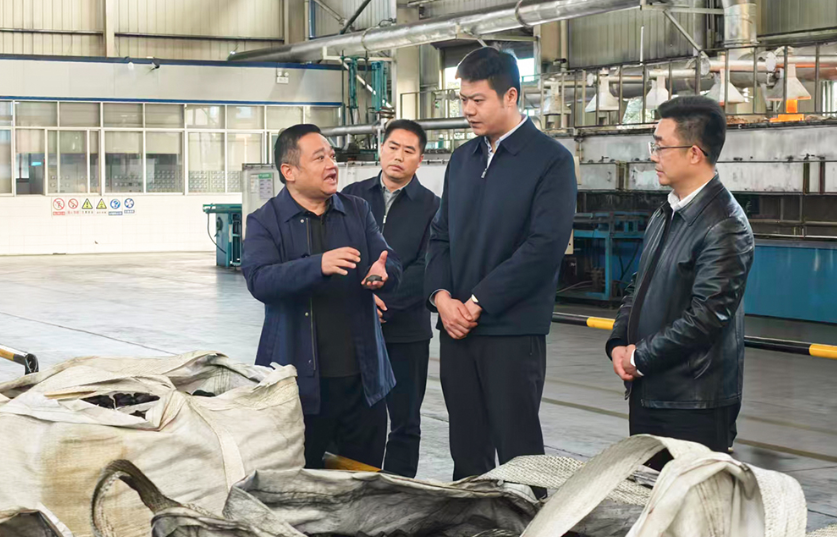 贺立督导检查企业安全生产工作