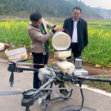 春启新程筑新篇丨达岚镇：无人机飞防作业忙 油菜增收添保障