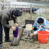  泸溪县气象局开展强降雨后区域站巡检维护