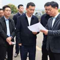 符家波调研工业项目建设及工业企业运行工作