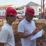 华瑞集团公司开展节前在建项目安全生产大排查