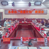 泸溪县委办公室召开“青蓝计划”座谈会