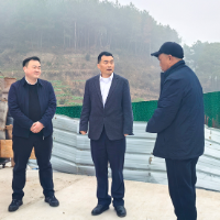 符家波到泸溪高新区调研重点项目建设与企业生产运行情况