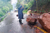 潭溪镇：冒雨清石保畅通 巡查排患护民安