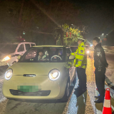 泸溪：交管大队夜查酒驾 守护群众出行平安